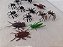 Miniatura de plástico lote  14 linsetos incluindo aranhas e escorpião, 4 a 6  cm de comprimento - Imagem 5