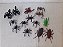 Miniatura de plástico lote  14 linsetos incluindo aranhas e escorpião, 4 a 6  cm de comprimento - Imagem 6