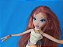 Boneca vintage Winx Bloom Rainbow 2004  conjunto amarelo improvisado 23 cm - Imagem 3