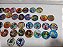 Tazo de metal Yu Gi Oh,  lote de 22 unidades variadas + 15 - Imagem 1