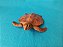 Miniatura de vinil vintage de tartaruga pente, marca Toy 16 cm Major - Imagem 5