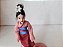 Boneca de porcelana Mulan de vestido , Disney, coleção de Agostini 18 cm - Imagem 2