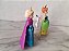 Bonecas articuladas Elsa e Anna de 10cm e Olaf do Frozen Disney - Imagem 2