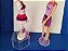 Vestidos, sapatos e bolsa Barbie Fashion Lilás - Imagem 6