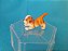 Miniatura de vinil Schleich de filhote de cachorro São Bernardo 5 cm de comprimento - Imagem 3