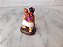 Miniatura Disney Aladim segurando lâmpada mágica e com Abu nos ombros , 6 cm, jl - Imagem 4