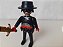 Playmobil, boneco Zorro , acessório customizado,  usado - Imagem 2