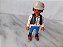 Playmobil country,  boneca menina da fazenda usada - Imagem 1
