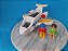 Playmobil 123 Avião com passageiro usado - Imagem 1