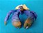 Miniatura Disney caranguejo Tamatoa de Moana, 9 cm de largura, usada - Imagem 1