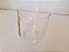 Anos 80, copo de vidro "Amar é...' 8 cm de altura 7,5 cm diametro - Imagem 4