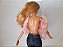 Barbie articulada (não no tornozelo) blusa rosa e jeans , usada - Imagem 7