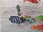 Miniatura de peixe Angel Fish e mandarin fish da Play Visions 1998, 6 cm  ,cavalinho do mar, sapos , tubarão e mergulhador - Imagem 2