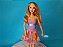 Barbie Summer fashionista articulada vestido de cartela usada - Imagem 2