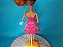Barbie Summer fashionista articulada vestido de cartela usada - Imagem 7