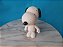 Snoopy de vinil articulado Peanuts Líder 12 cm usado - Imagem 1