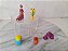 Miniatura Disney Pixar de vinil 5 personagens Universidade dos Monstros  2a 5cm de altura - Imagem 2