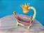 Banheira real do palace pet da princesa Tiana Disney 11cm comprimento - Imagem 3