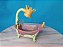 Banheira real do palace pet da princesa Tiana Disney 11cm comprimento - Imagem 1
