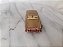 Anos 70 Miniatura diecast Playart Hong Kong Rolls Royce silver shadow cor ouro velho - Imagem 1
