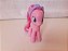 My Little Pony pinkie pie com arquinho azul, Hasbro, 7 cm, usado - Imagem 1
