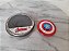 Hero spinner/ hand spinner de metal  Marvel , escudo do capitã América, marca DTC, usado - Imagem 1