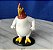 Miniatura de vinil do galo Frangolino , Looney Tune 7,5 cm - Imagem 1