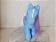 Pônei Wonder Land Gi- Go Toys, azul, crina lilás 22 cm - Imagem 2