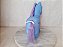 Pônei Wonder Land Gi- Go Toys, azul, crina lilás 22 cm - Imagem 4