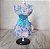 Roupa de Cartela Barbie anos 90 vestido azul + bolero florido Mattel - Imagem 4