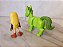 Imaginext DC Beast boy e Terra do Teen Titans go, usados - Imagem 4