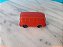 Miniatura de plástico soprado de Kombi VW vermelha, marca Mimo,5,6 cm - Imagem 4