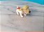 Miniatura de vinil cachorro Milo do Maskara 1994, 3,5 cm comprimento - Imagem 1