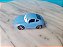 Miniatura Disney de metal carro Porsche azul Sally Carrera carros Disney - 7 cm, usado za - Imagem 3
