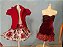 Lote de roupas da Barbie fashion fever tom vermelho - Imagem 3