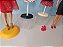 Lote de roupas da Barbie fashion fever tom vermelho - Imagem 5