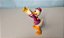 Miniatura Disney de Pato Donald tocando corneta , 6 cm de altura, usada - Imagem 3
