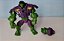 Boneco Marvel versão mashers  Hulk com acessórios,  17 cm, usado - Imagem 1