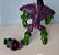 Boneco Marvel versão mashers  Hulk com acessórios,  17 cm, usado - Imagem 5