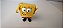Miniatura de vinil braços articulados de Bob Esponja  , Jakks Pacific , 6,5 cm usada - Imagem 1