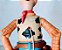 Boneco com articulações controláveis com a corda nas costas de Woody do Toy Story, Disney Pixar, 17 cm, usado - Imagem 6