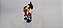 Miniatura Disney Mickey segurando Teddy bear , pintada a mão, Bully ,anos 80, 6 cm - Imagem 3