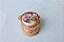 Mini estojo porta comprimidos tampa cerâmica com cenário de Fragonard 3cm comprimento - Imagem 2