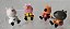 Mini bonecos articulados coleção Peppa pig ; Suzy sheep ; Peppa pig, Freddie fox e Wendy Wolf - Imagem 1