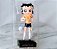 Boneca de resina estática Betty Boop , jogadora de futebol 11+2 cm de altura - Imagem 1