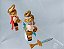 Roblox bonecos Thunder saint e Sword Saint com acessórios usados - Imagem 4