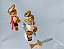 Roblox bonecos Thunder saint e Sword Saint com acessórios usados - Imagem 4