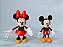 Miniatura Disney coleção Magical collection  Mickey e Minnie marca Tomy, 7 cm - Imagem 1
