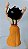 Miniatura de vinil Plastoy Betty Boop havaiana 8,5 cm - Imagem 3