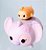 Miniatura Disney Tsum Tsum, Jakks, Angel do Lilo e Stitch e Cleo do Pinóquio - Imagem 1